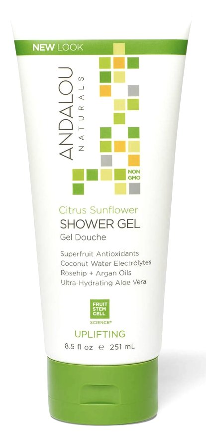 Andalou Naturals Uplifting Shower Gel Citrus Sunflower