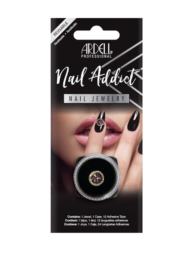 Ardell Nail Addict Nail Jewelry Purple Halo