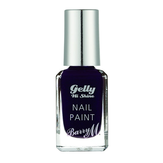 Barry M Gelly Hi Shine Nail Paint Blackcurrant