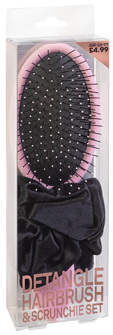 Beauty Outlet Detangle Brush & Scrunchie BEAU232