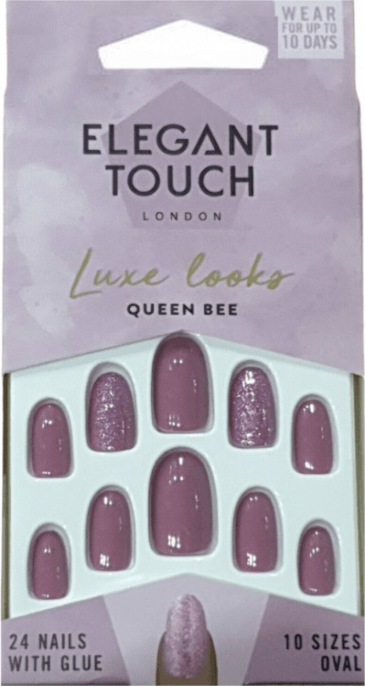 Elegant Touch False Nails Luxe Looks Queen Bee