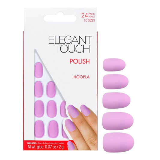 Elegant Touch Polish Nails Hoopla
