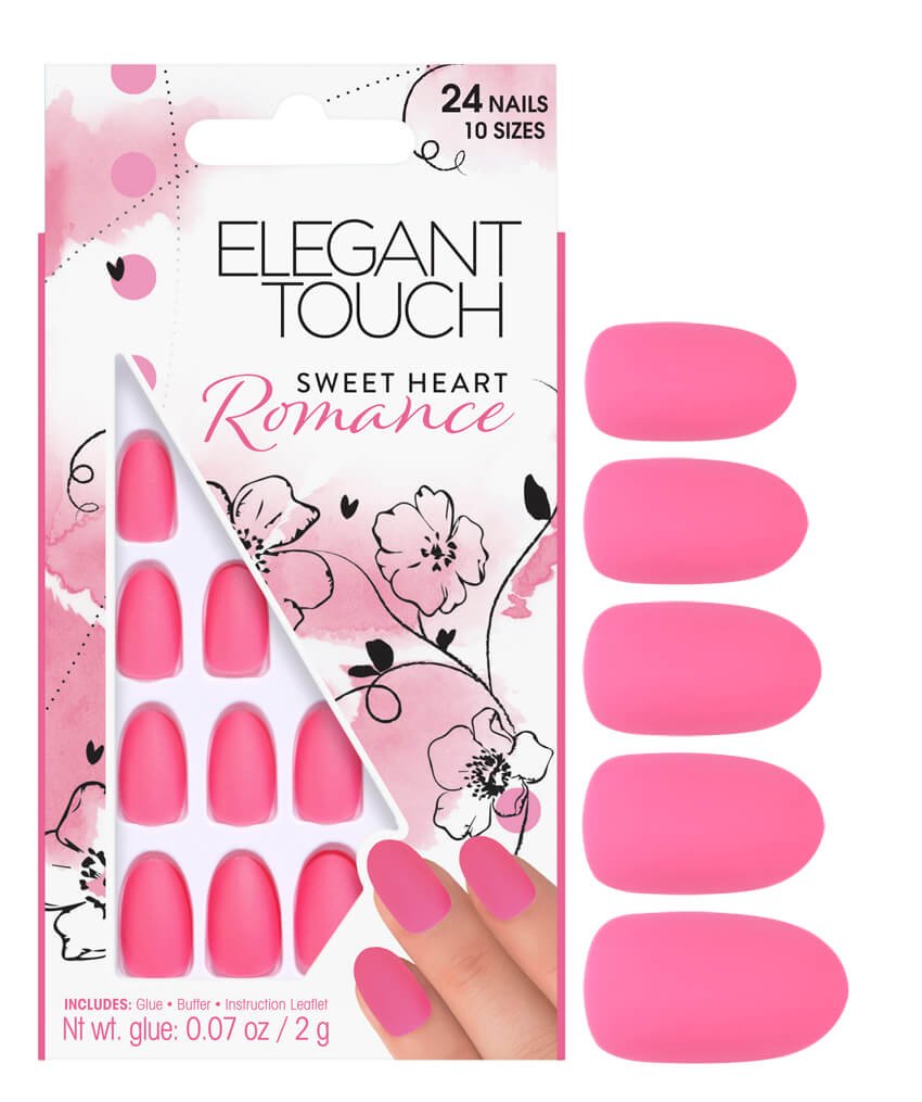 Elegant Touch Romance Collection Nails Sweet Heart Beauty Outlet