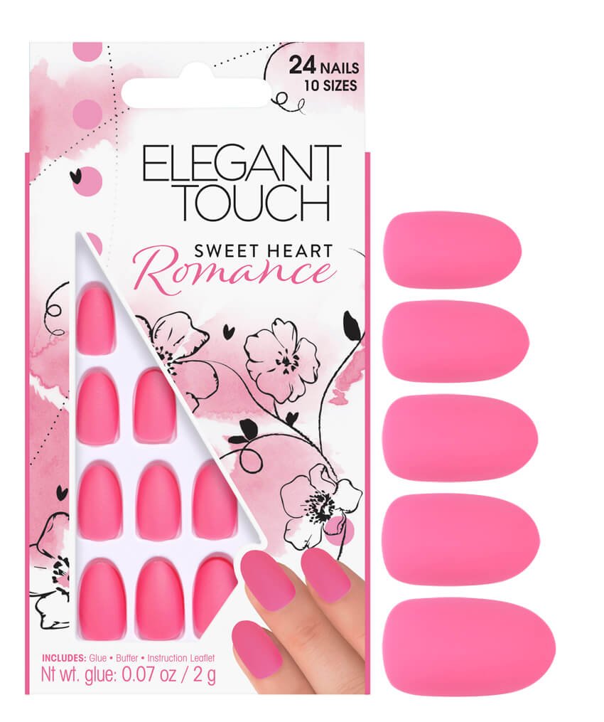 Elegant Touch Romance Collection Nails Sweet Heart