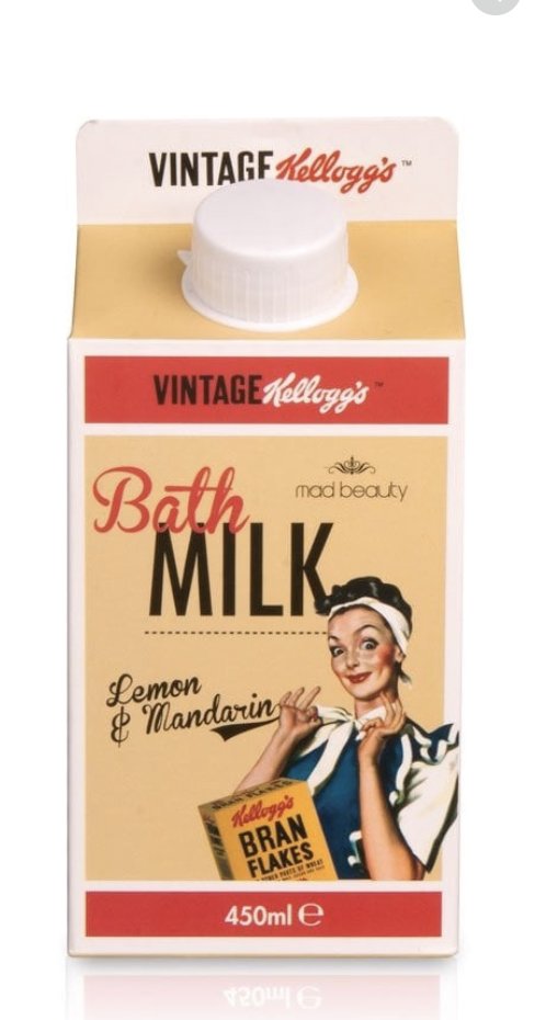 Kelloggs 50s Vintage Lemon & Mandarin Bath Milk