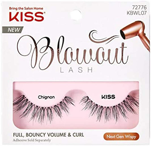 Kiss Blowout Lash False Eyelashes Chignon