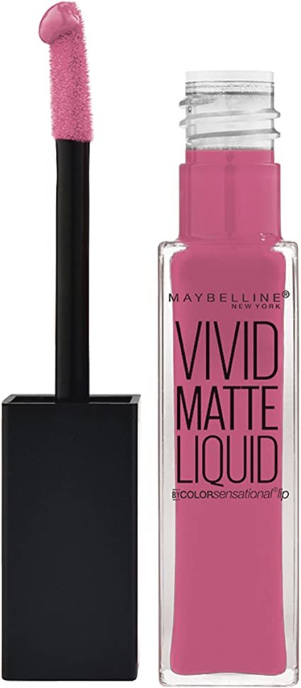 Maybelline Vivid Matte Liquid Lip Gloss Twisted Tulip 12