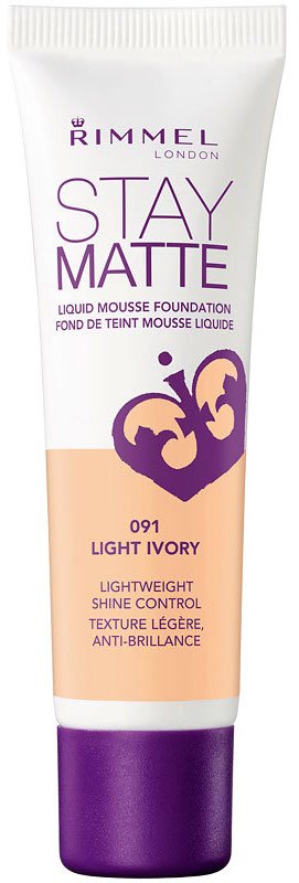 RIMMEL STAY MATTE 091 Light Ivory