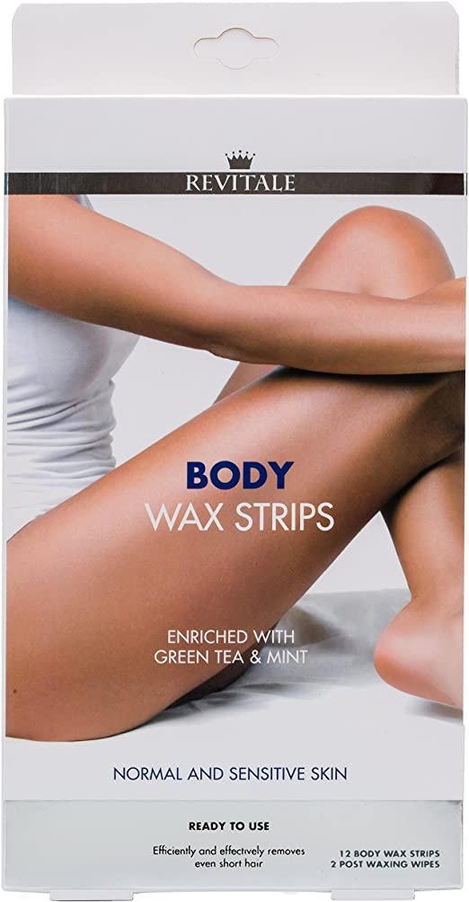 Revitale Body Wax Strips 12s For Normal & Sensitive Skin