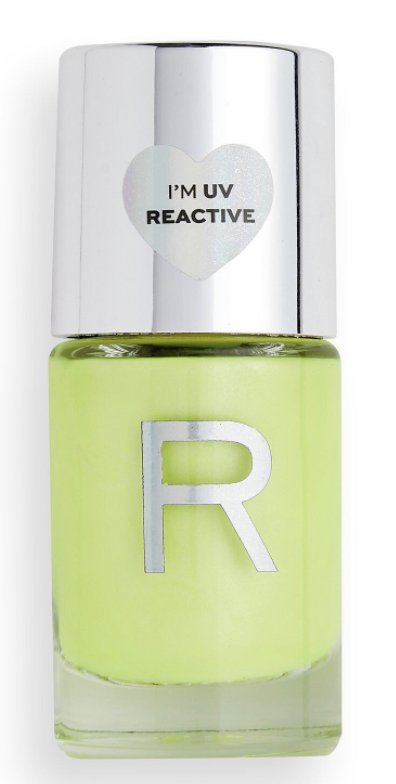 Revolution Neon Glow Nail Polish Yellow Tropic