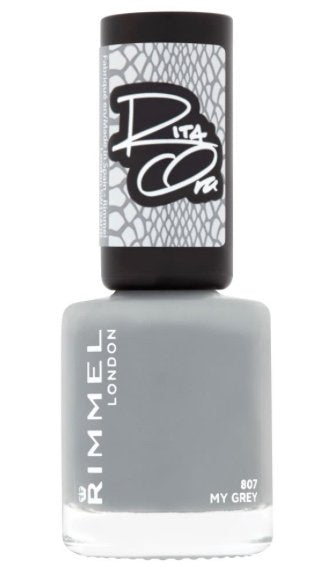 Rimmel Rita Ora Nail Polish 807 My Grey
