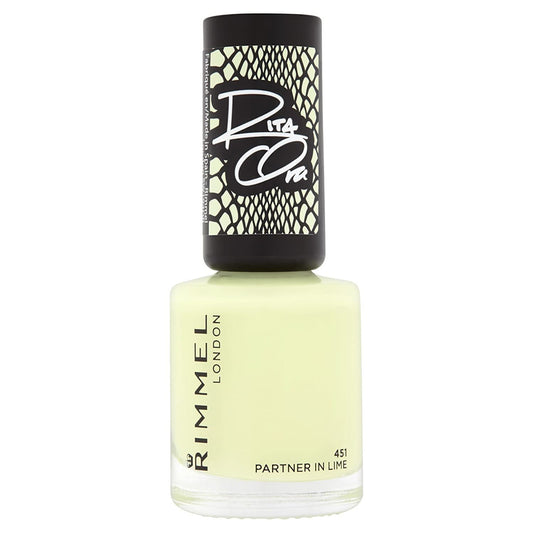 Rimmel Rita Ora Nail Polish Partner In Lime 451