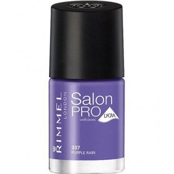 Rimmel Salon Pro Nail Polish Purple Rain 337