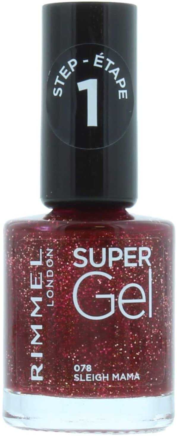Rimmel Super Gel Nail Polish 078 Sleigh Mama