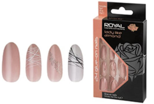 Royal Cosmetics 24 Lady Like Almond Nails NNAI364