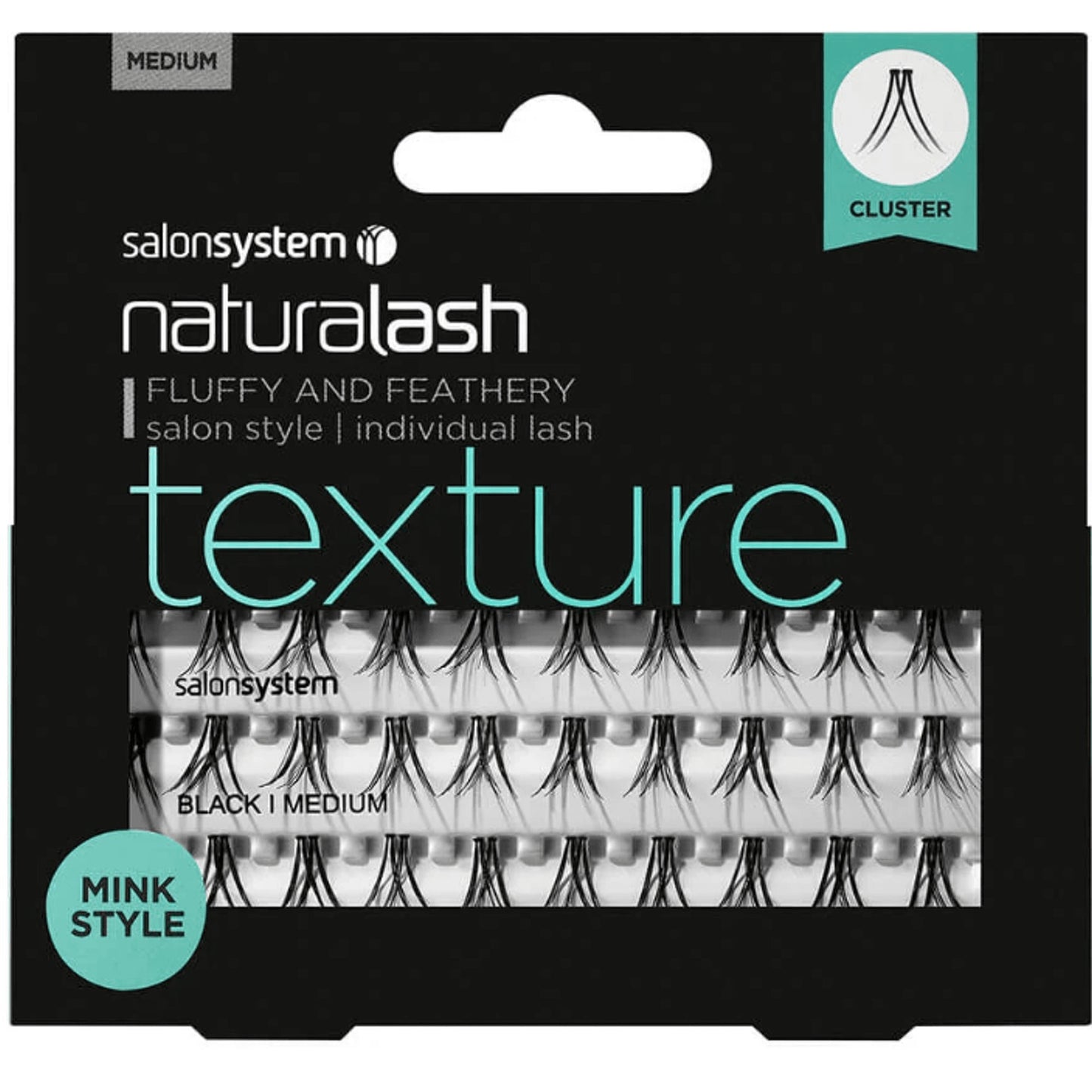 Salon System Texture Naturalash Individual Medium