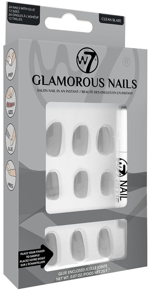 W7 Glamorous Nails Clean Slate