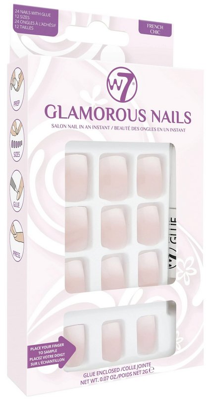 W7 Glamorous Nails French Chic
