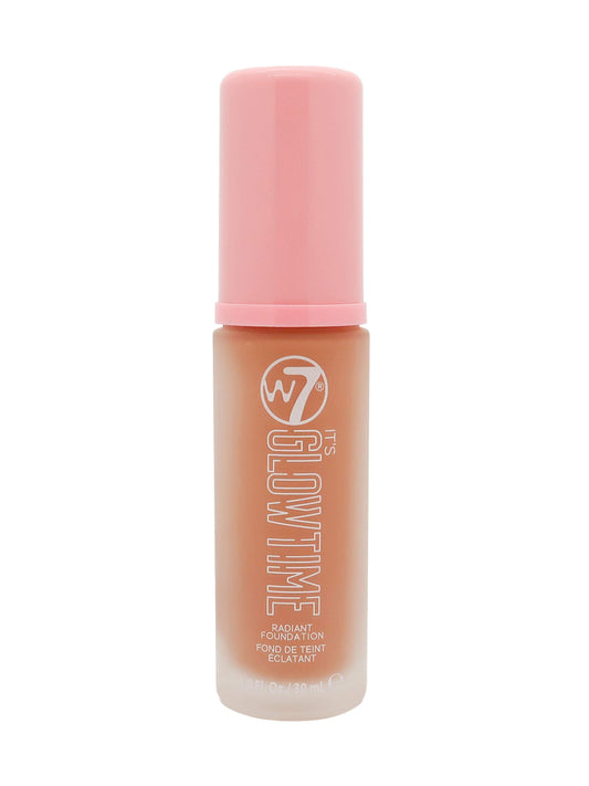 W7 ItsGlow  Time Radiant Foundation Amber