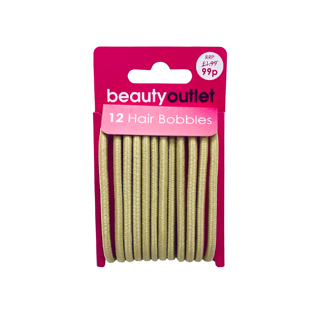 Beauty Outlet 12 Hair Bobbles Assorted Colours
